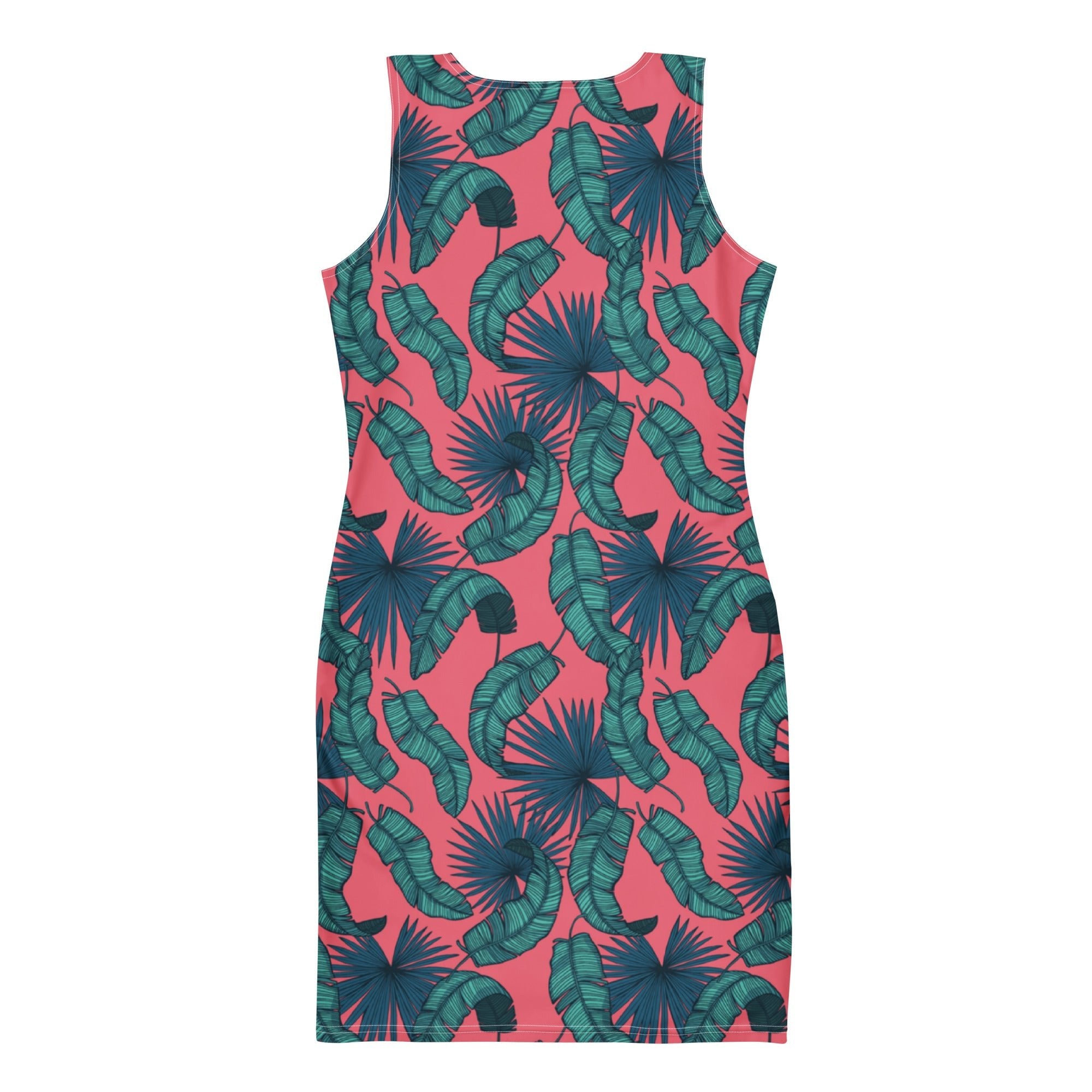 Crimson Feathers (Bodycon Dress - FB0084) - Trillii