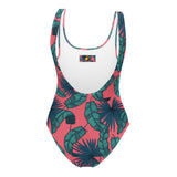 Crimson Feathers (One - Piece Swimsuit - FB0084) - Trillii