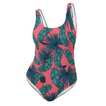 Crimson Feathers (One - Piece Swimsuit - FB0084) - Trillii