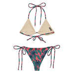 Crimson Feathers (String Bikini - FB0084) - Trillii