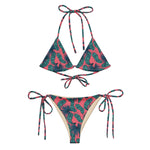 Crimson Feathers (String Bikini - FB0084) - Trillii
