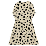 Dalmatian (Midi Dress - FB0079) - Trillii