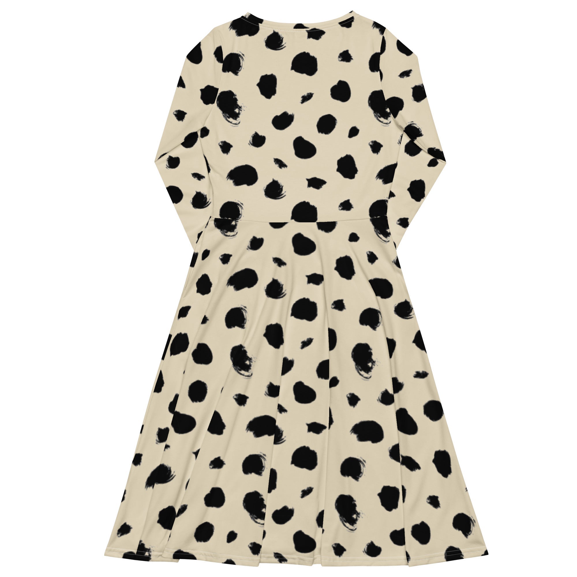 Dalmatian (Midi Dress - FB0079) - Trillii