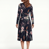 Dark Spring (Midi Dress - FB0082) - Trillii
