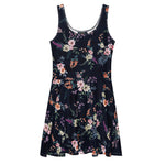 Dark Spring (Skater Dress - FB0082) - Trillii