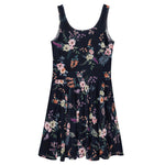 Dark Spring (Skater Dress - FB0082) - Trillii
