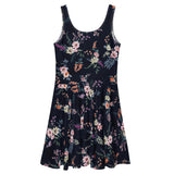 Dark Spring (Skater Dress - FB0082) - Trillii