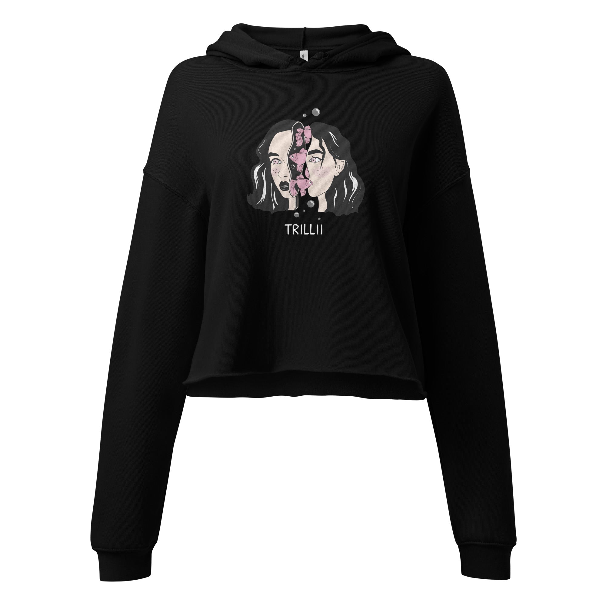 Deep Thoughts (Crop Hoodie) - Trillii