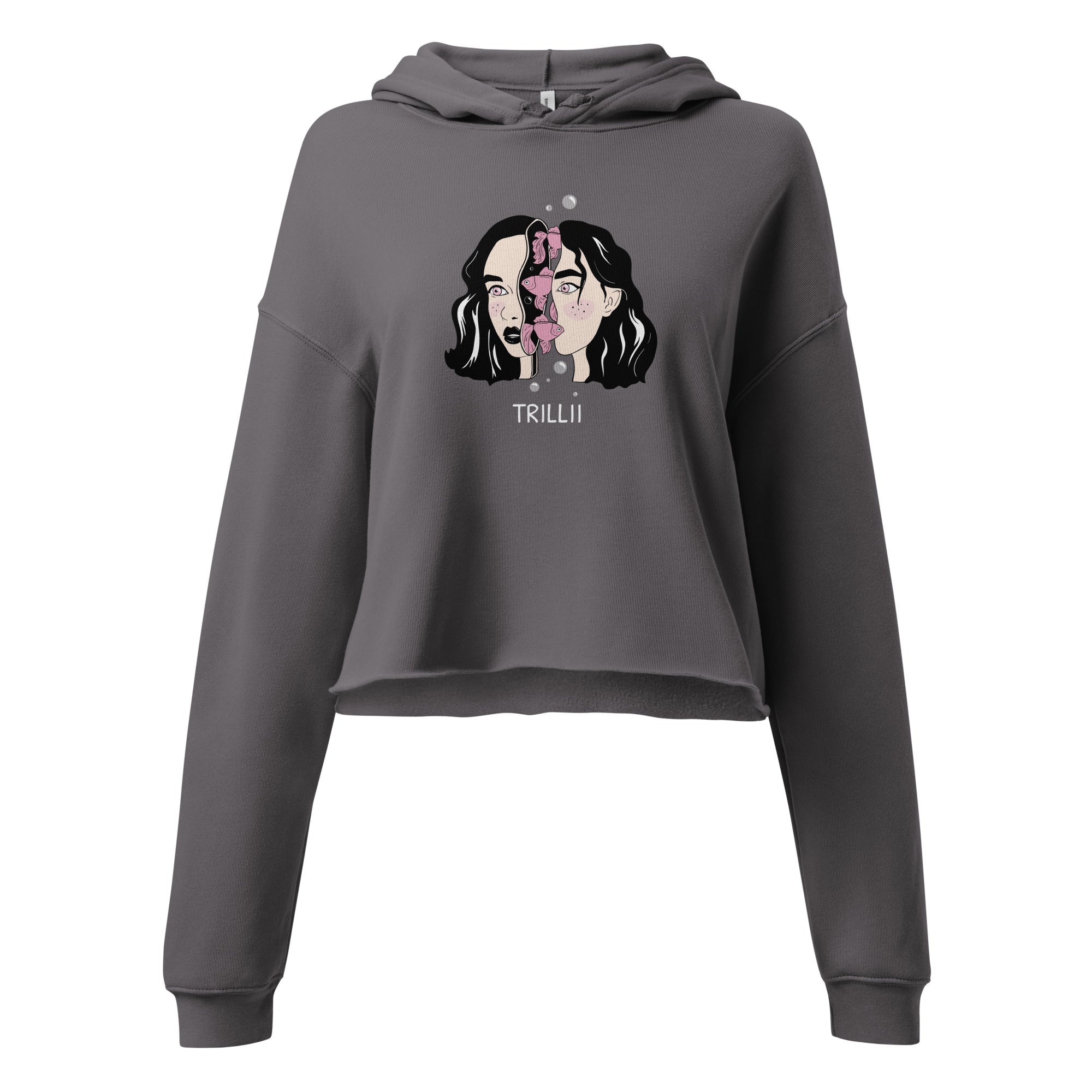 Deep Thoughts (Crop Hoodie) - Trillii