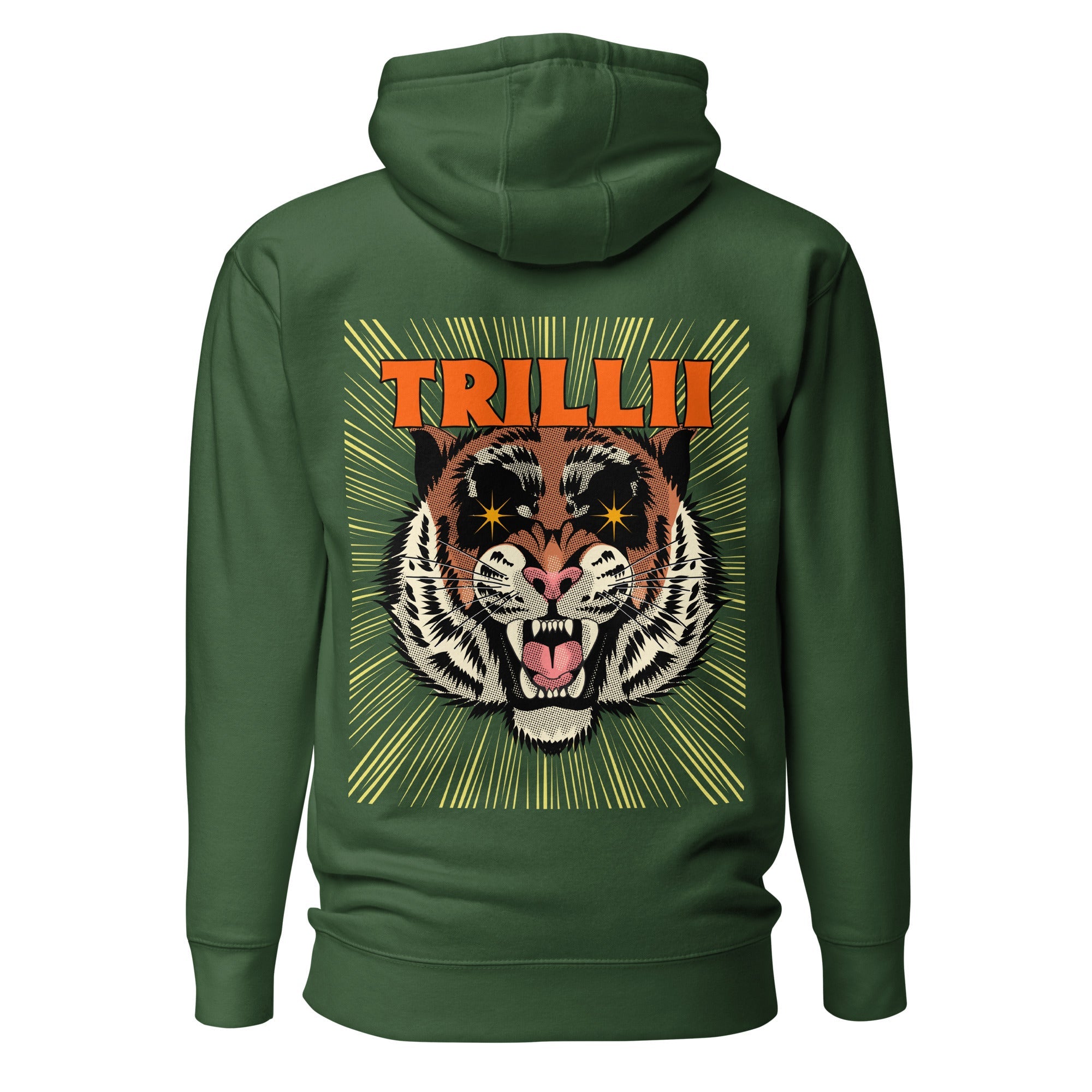 Demon Time (Men's Hoodie - FB0140) - Trillii
