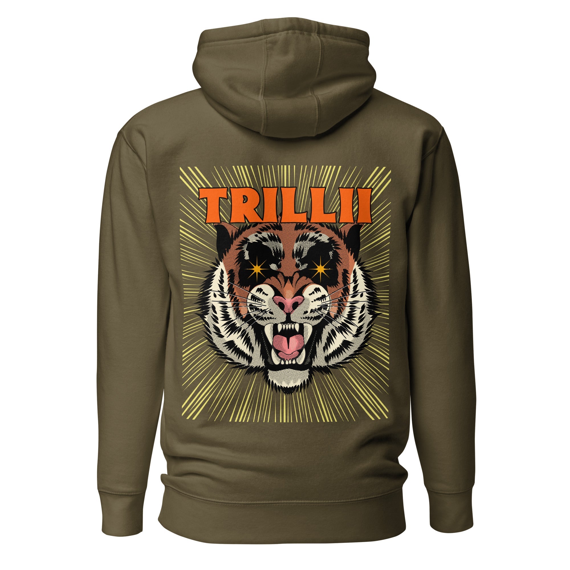 Demon Time (Men's Hoodie - FB0140) - Trillii