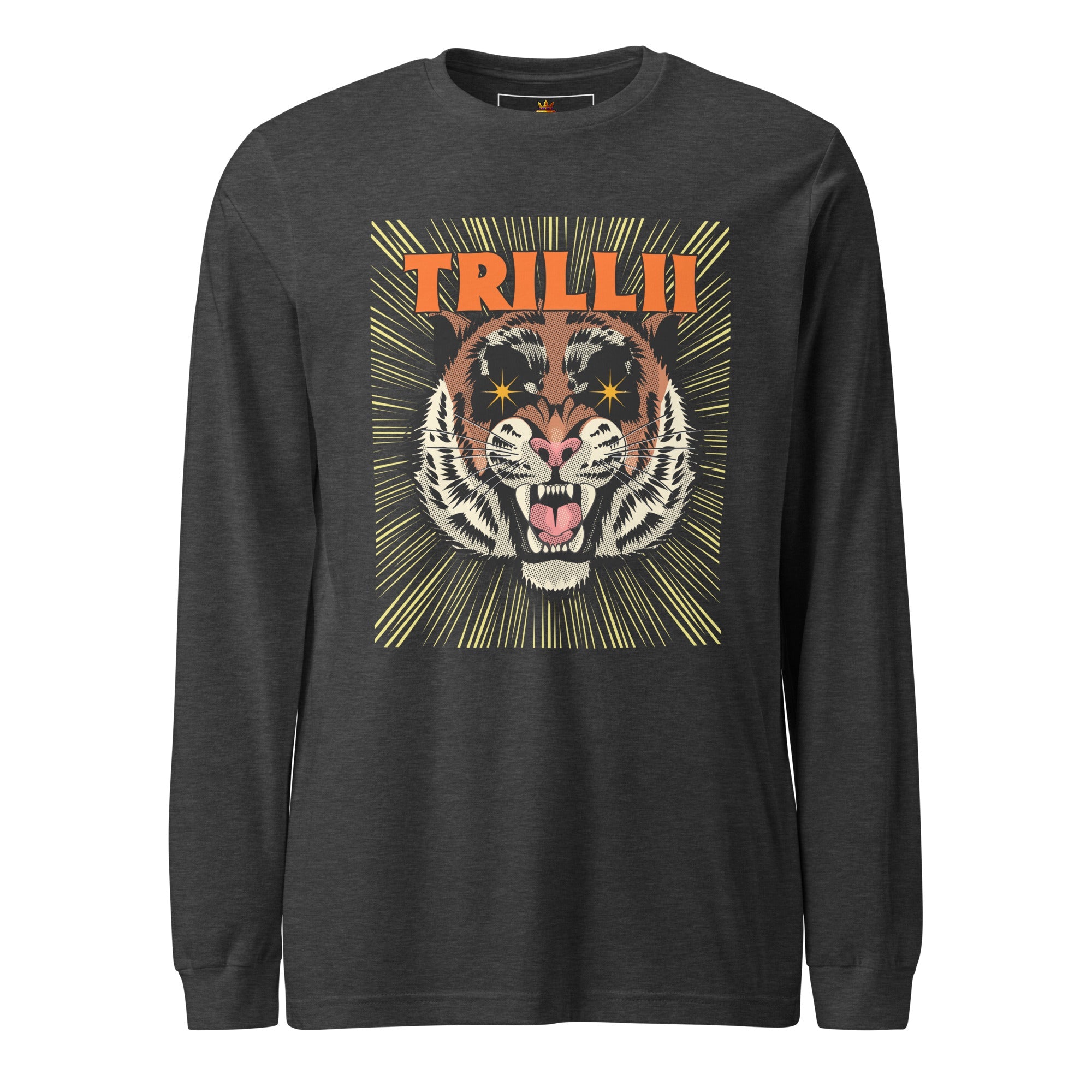 Demon Time (Men's Long Sleeve Tee - FB0140) - Trillii