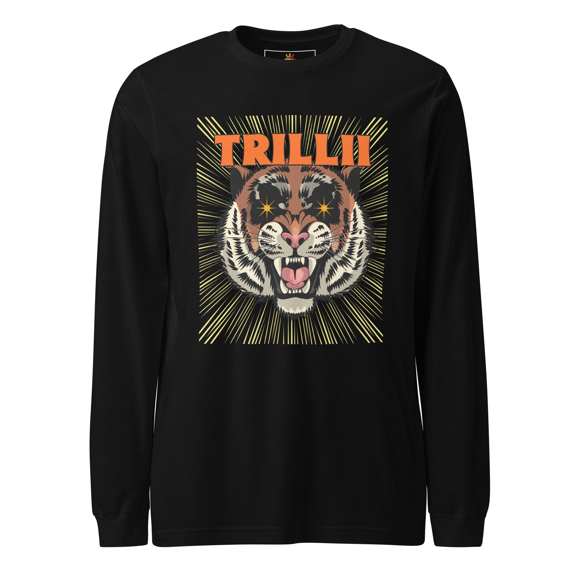 Demon Time (Men's Long Sleeve Tee - FB0140) - Trillii