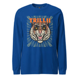 Demon Time (Men's Long Sleeve Tee - FB0140) - Trillii