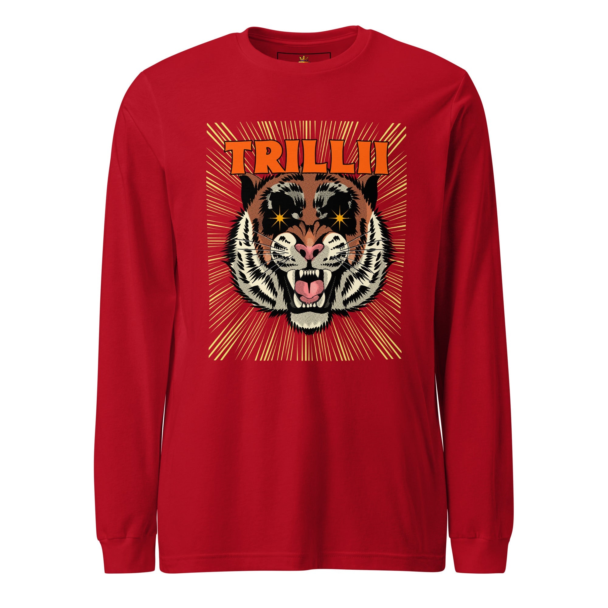 Demon Time (Men's Long Sleeve Tee - FB0140) - Trillii