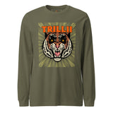 Demon Time (Men's Long Sleeve Tee - FB0140) - Trillii