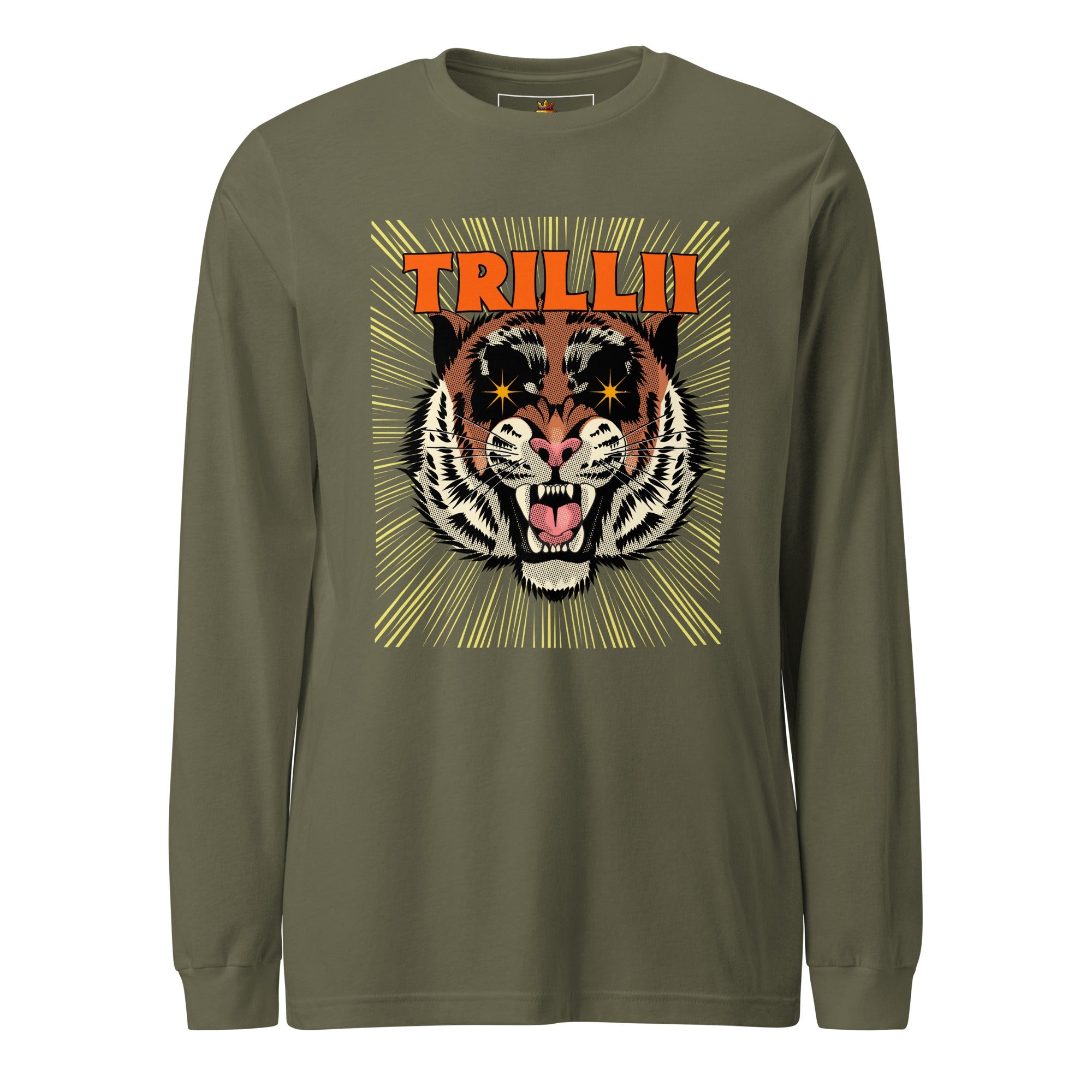 Demon Time (Men's Long Sleeve Tee - FB0140) - Trillii