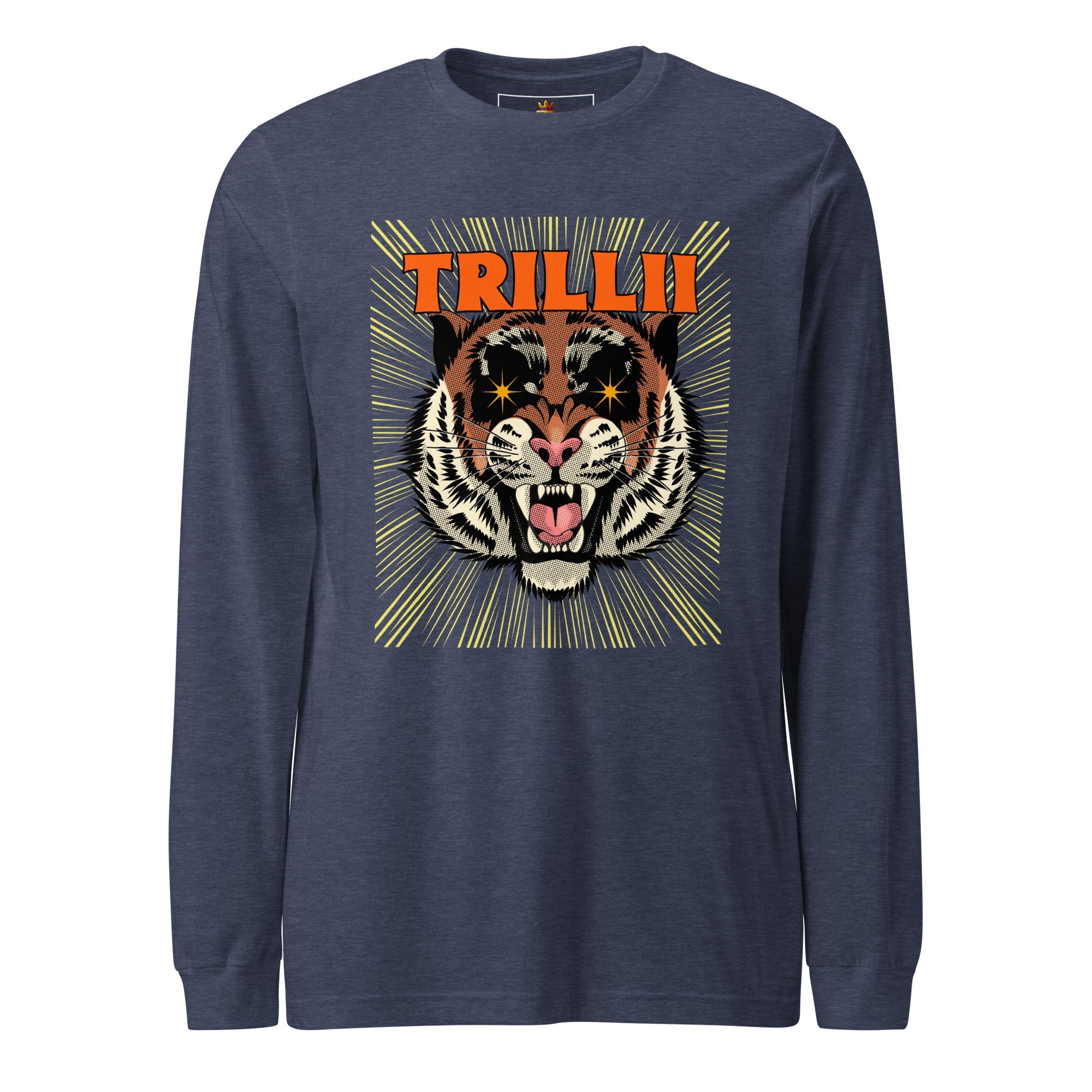 Demon Time (Men's Long Sleeve Tee - FB0140) - Trillii