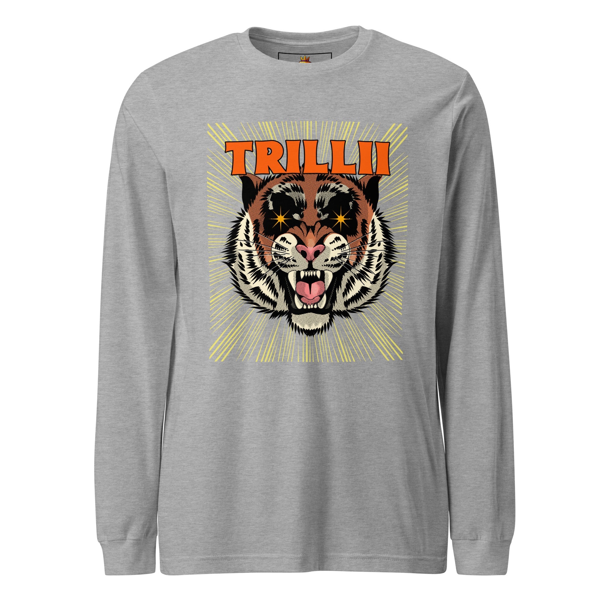 Demon Time (Men's Long Sleeve Tee - FB0140) - Trillii