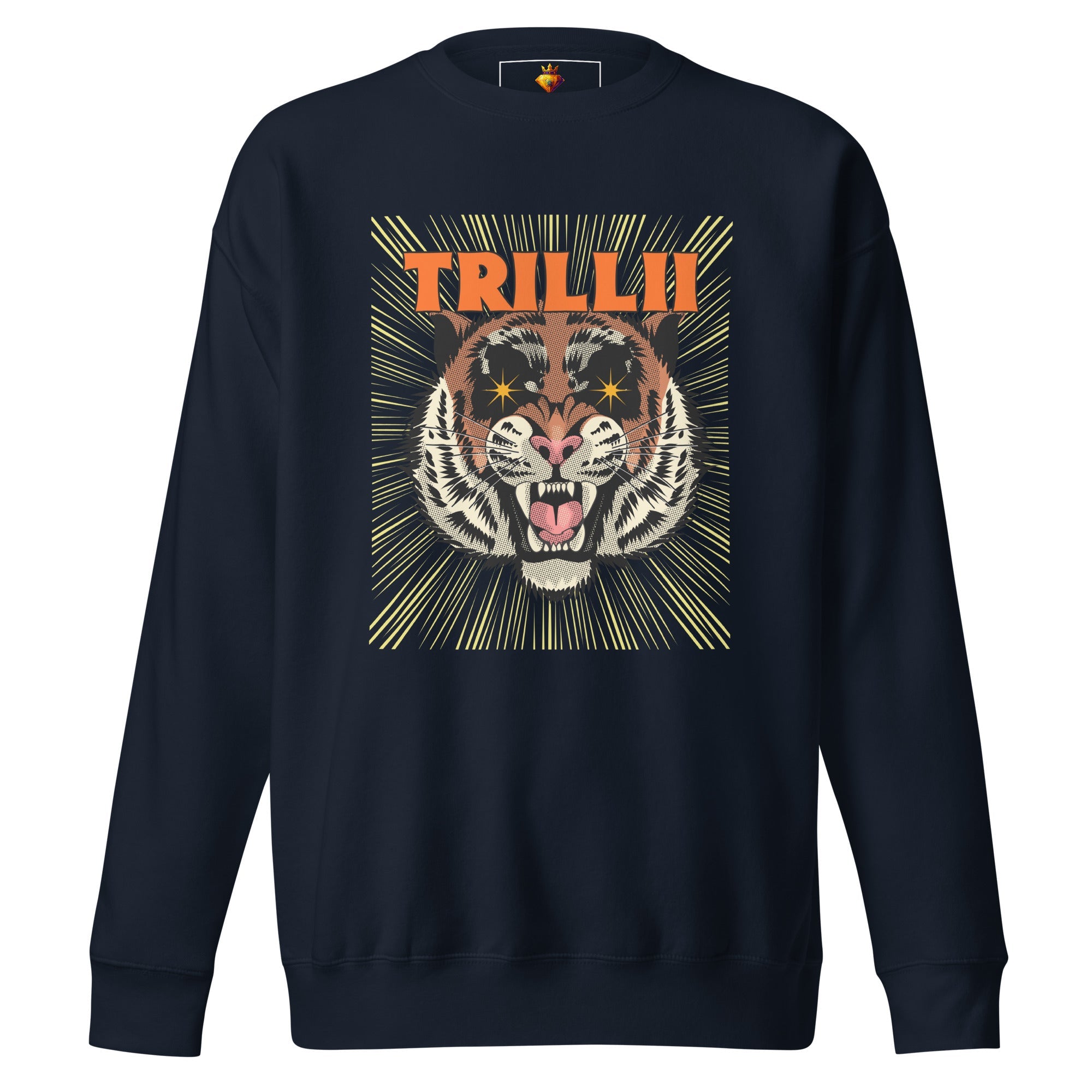 Demon Time (Men's Premium Sweatshirt - FB0140) - Trillii