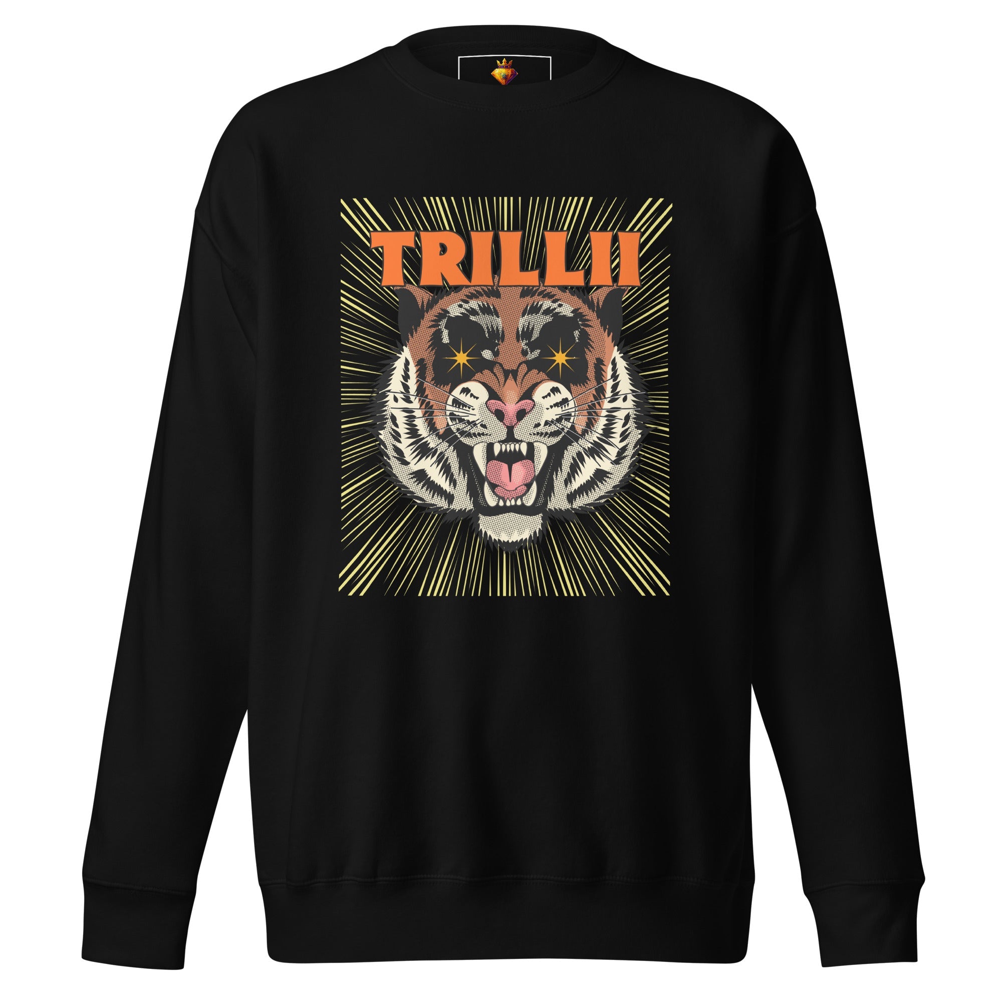 Demon Time (Men's Premium Sweatshirt - FB0140) - Trillii
