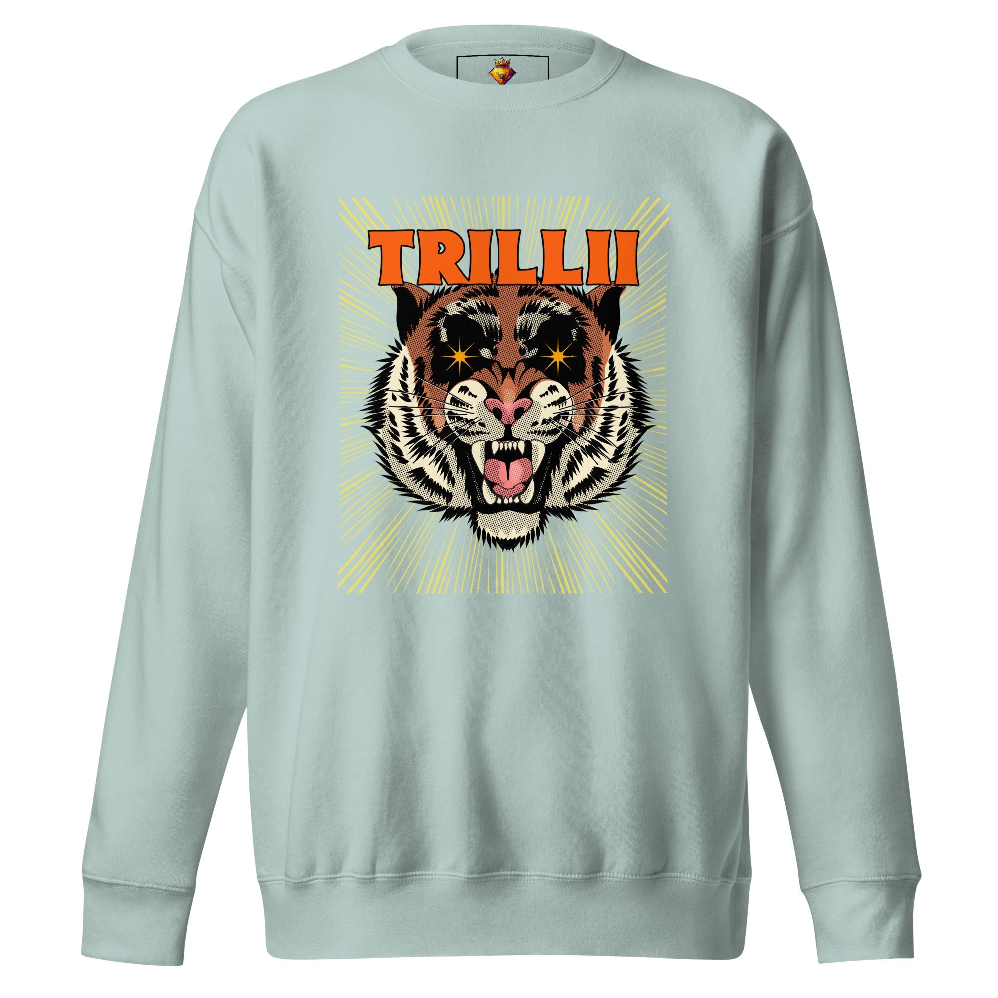 Demon Time (Men's Premium Sweatshirt - FB0140) - Trillii