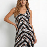 Diamond Zebra (Bodycon Dress - FB0085) - Trillii