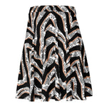 Diamond Zebra (Skater Skirt - FB0085) - Trillii