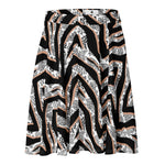 Diamond Zebra (Skater Skirt - FB0085) - Trillii