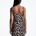 Diamond Zebra (Slip Dress - FB0085) - Trillii