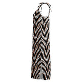 Diamond Zebra (Slip Dress - FB0085) - Trillii