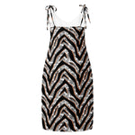 Diamond Zebra (Slip Dress - FB0085) - Trillii