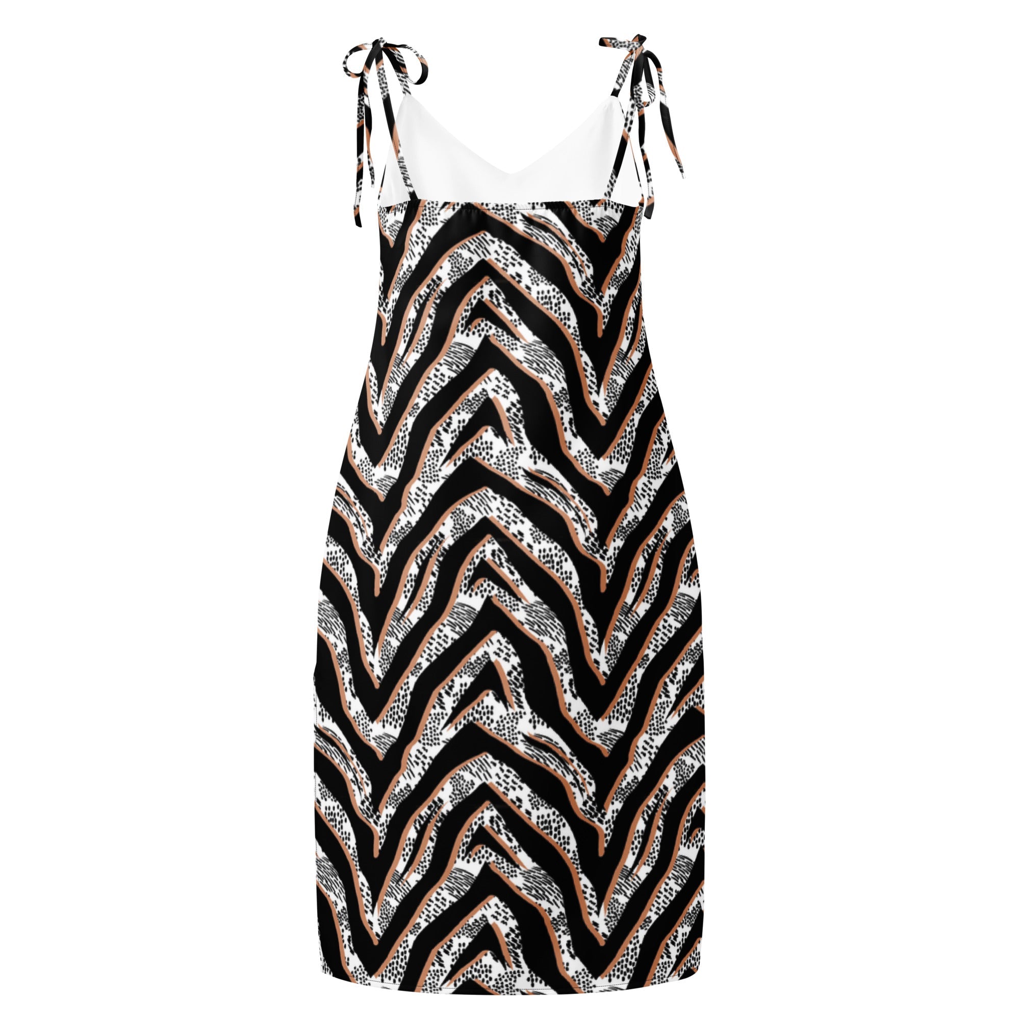 Diamond Zebra (Slip Dress - FB0085) - Trillii