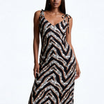 Diamond Zebra (Slip Dress - FB0085) - Trillii
