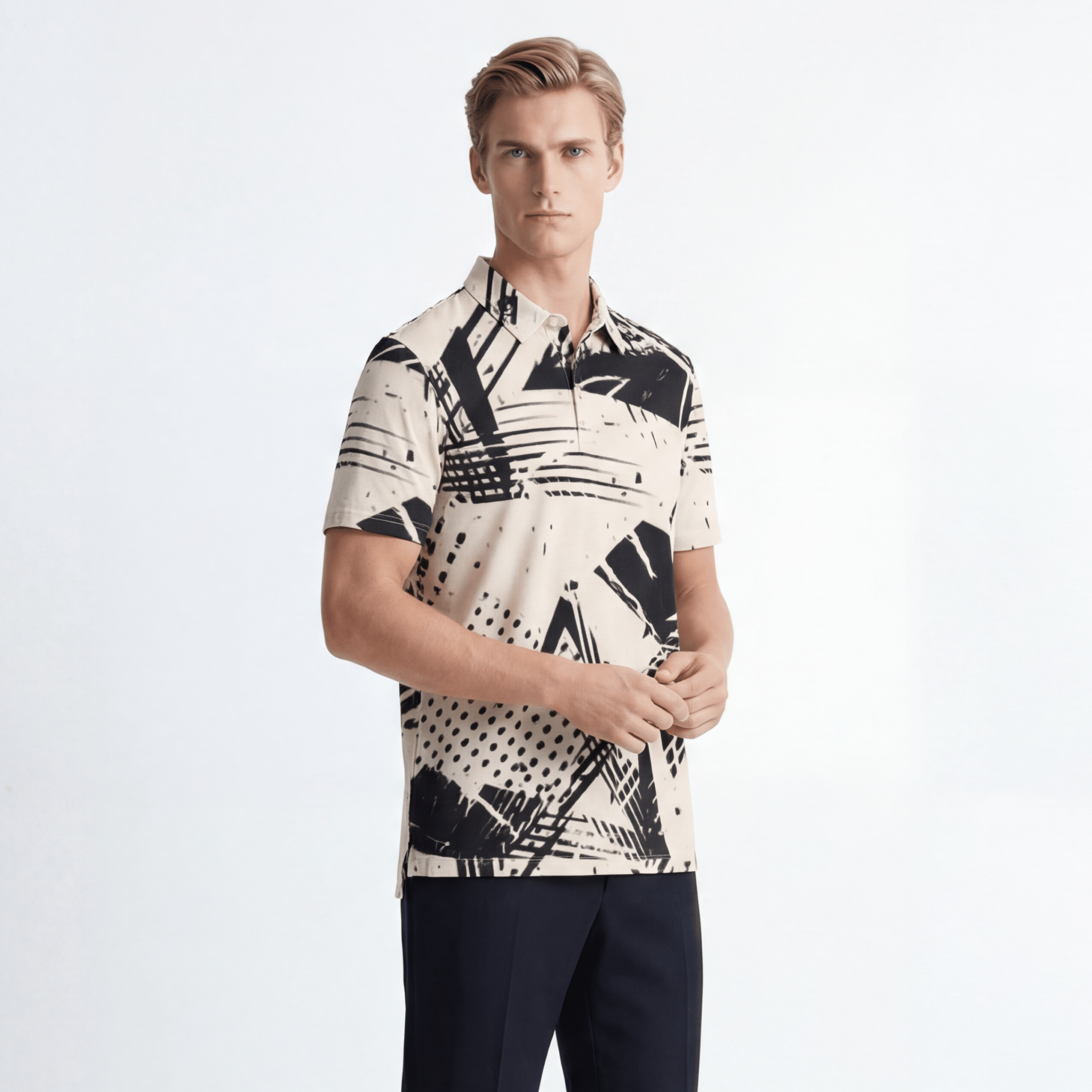 Disruption Theory (Slim Fit Polo - FB0059) - Trillii