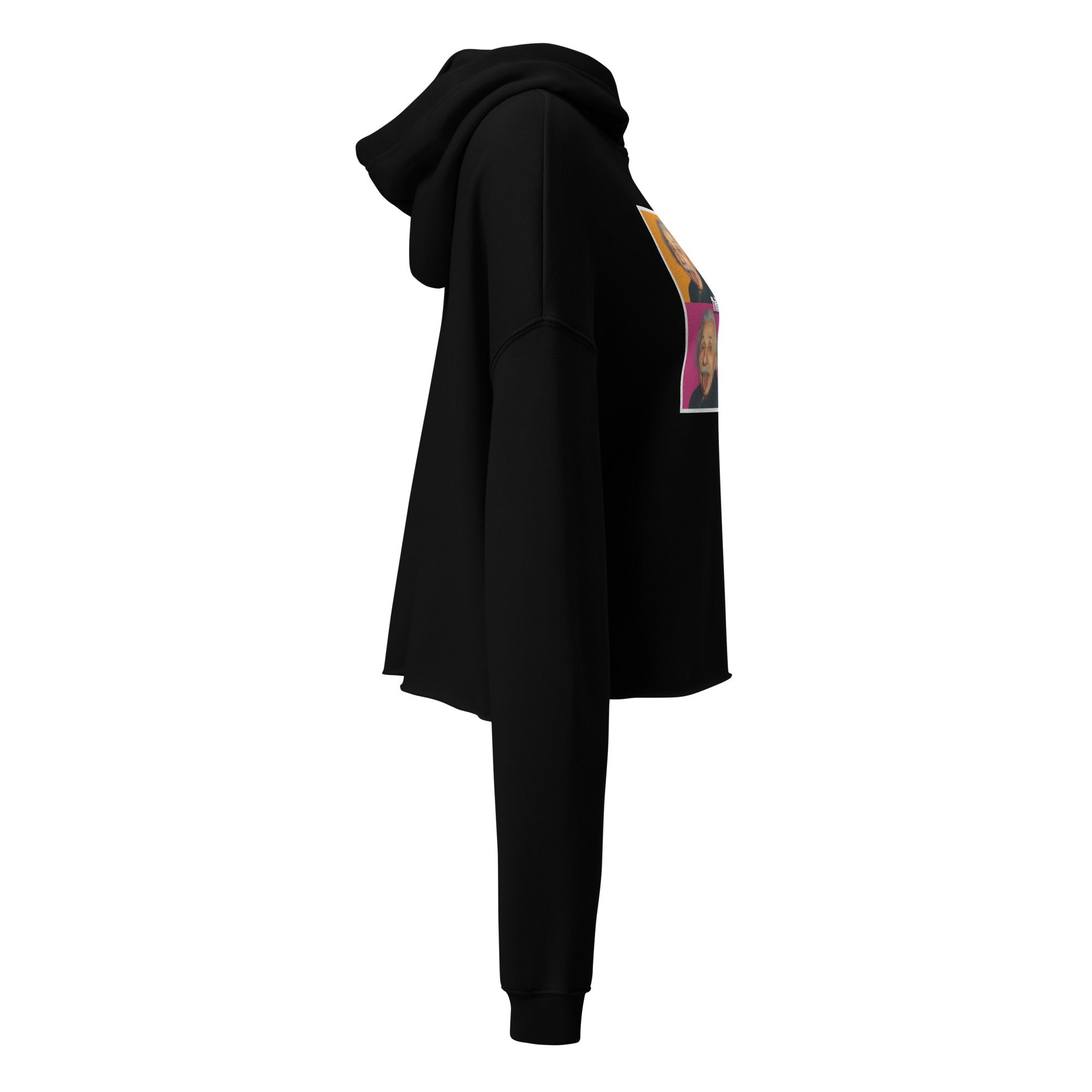 Einstein (Crop Hoodie - 0039) - Trillii