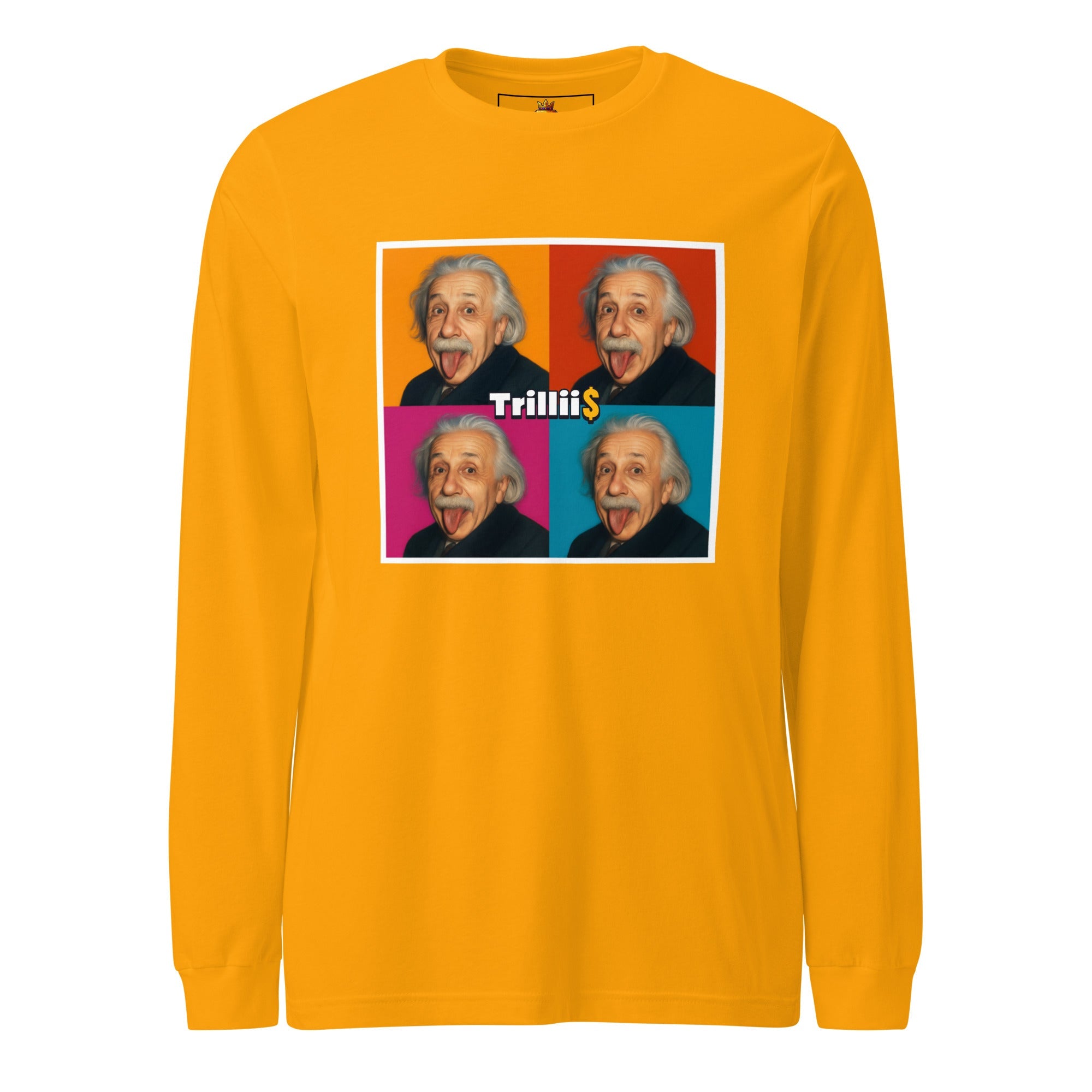 Einstein (Unisex Long Sleeve Tee - 0039) - Trillii
