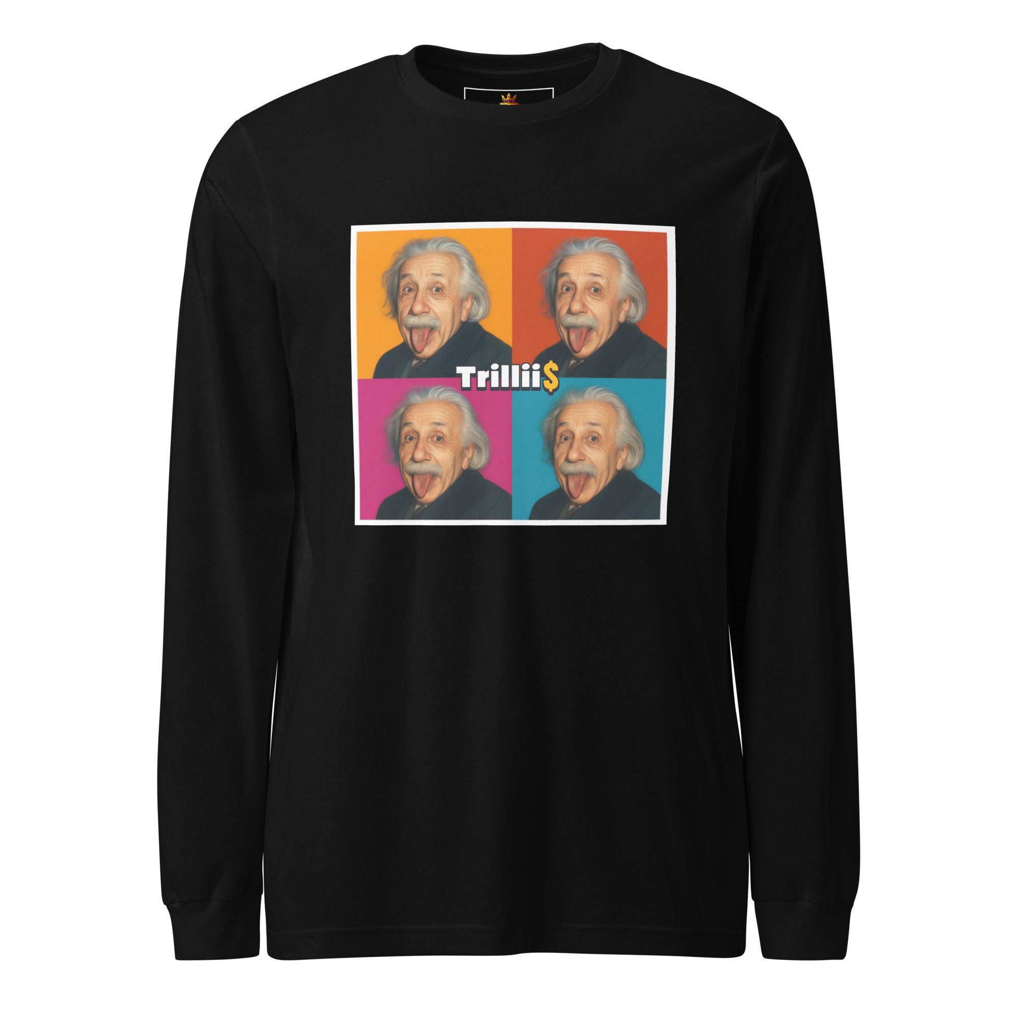 Einstein (Unisex Long Sleeve Tee - 0039) - Trillii