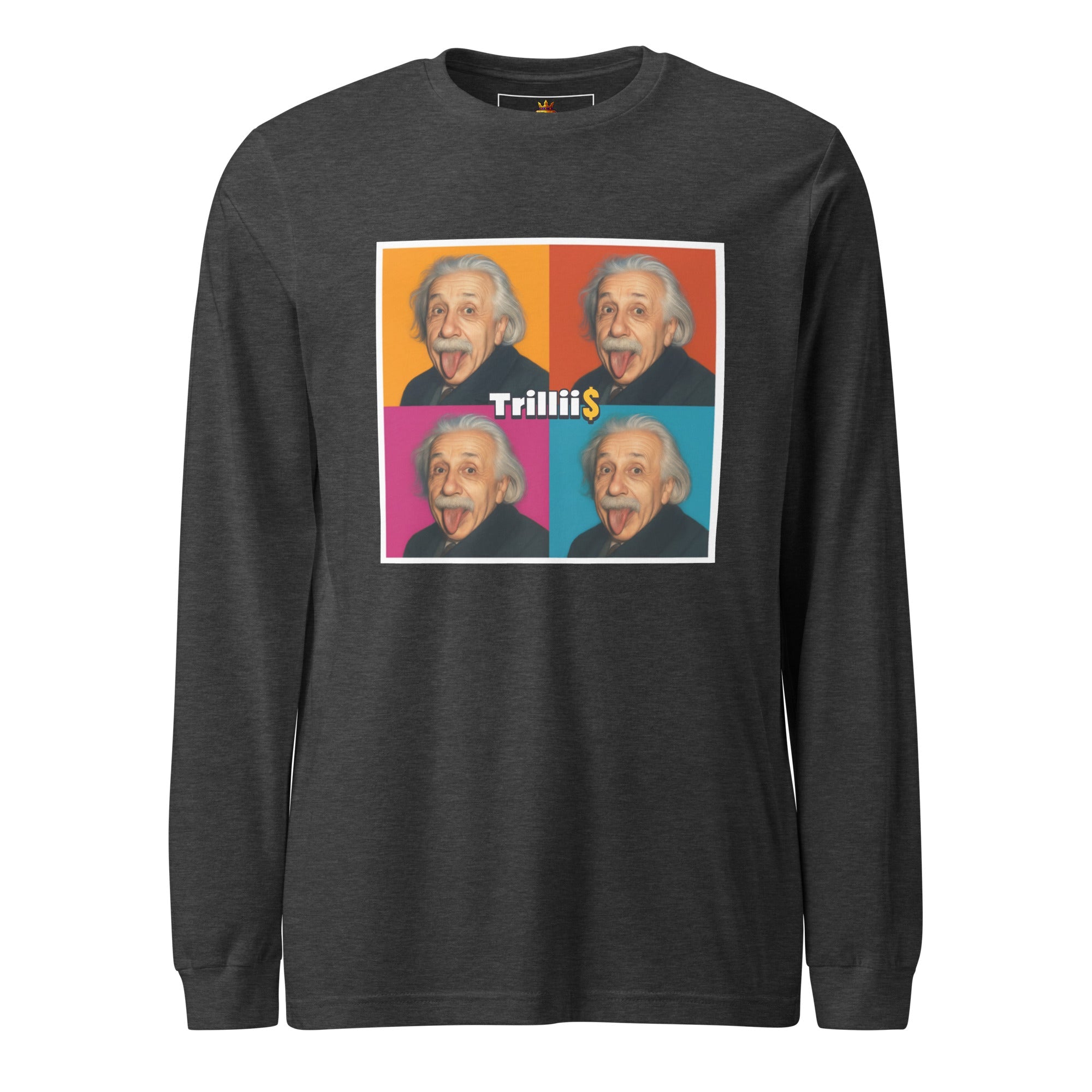 Einstein (Unisex Long Sleeve Tee - 0039) - Trillii