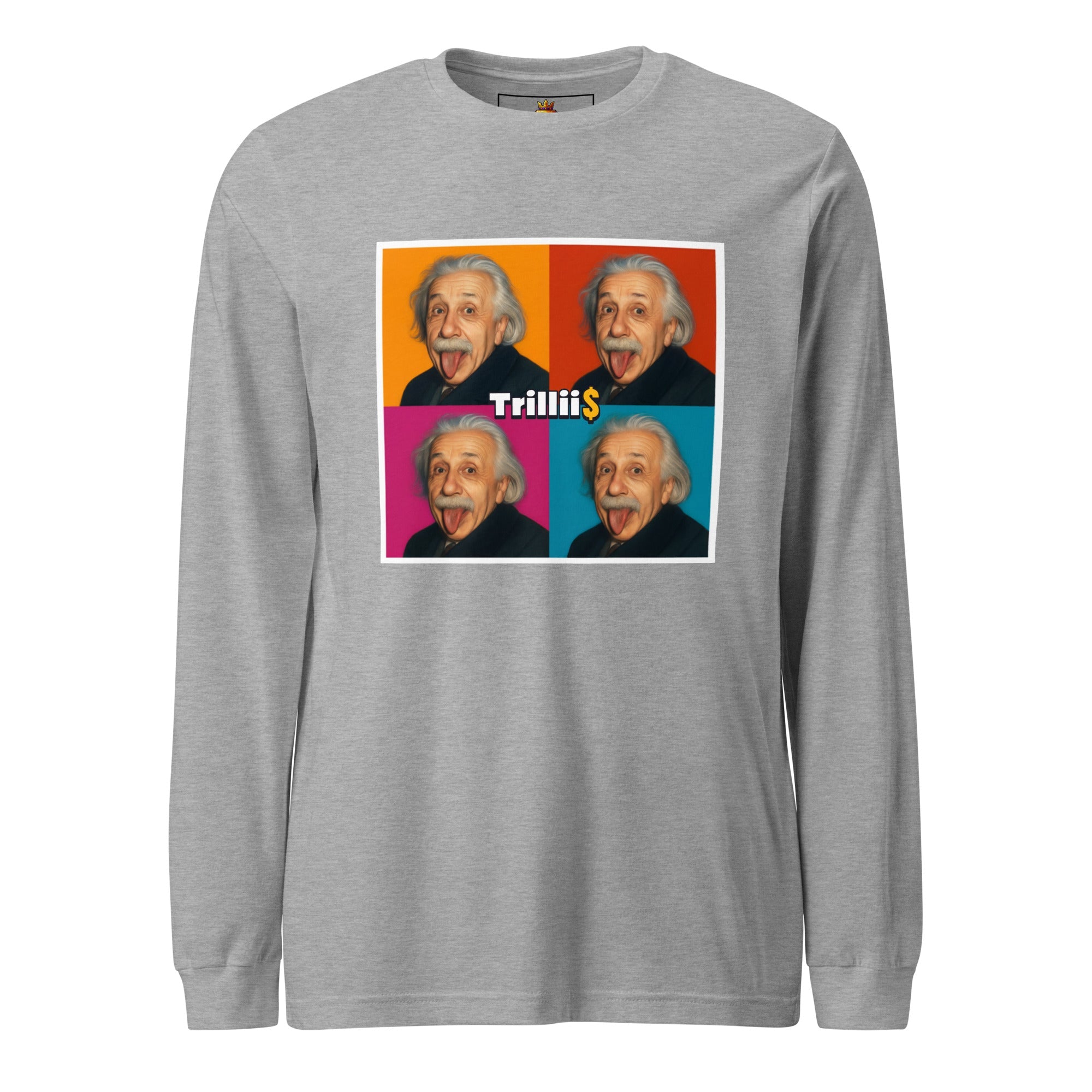 Einstein (Unisex Long Sleeve Tee - 0039) - Trillii