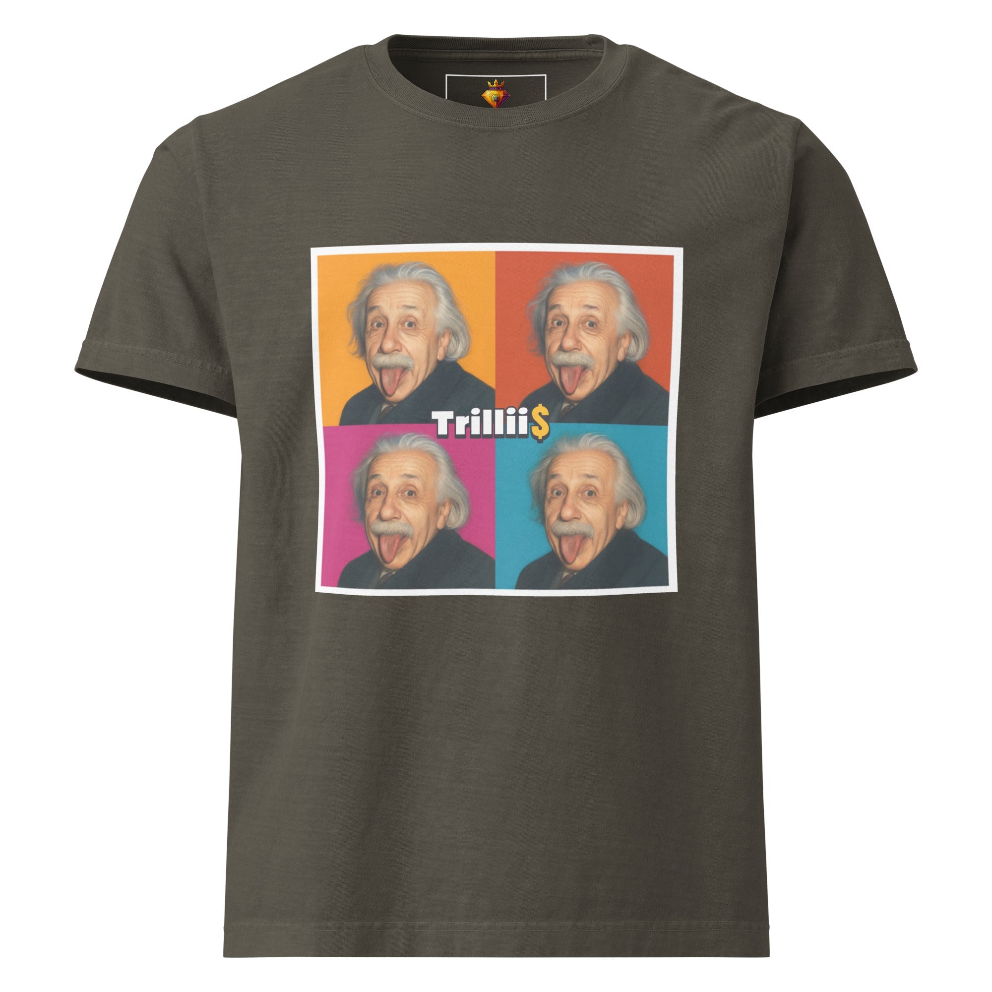 Einstein (Unisex Oversized T-shirt - 0039) - Trillii