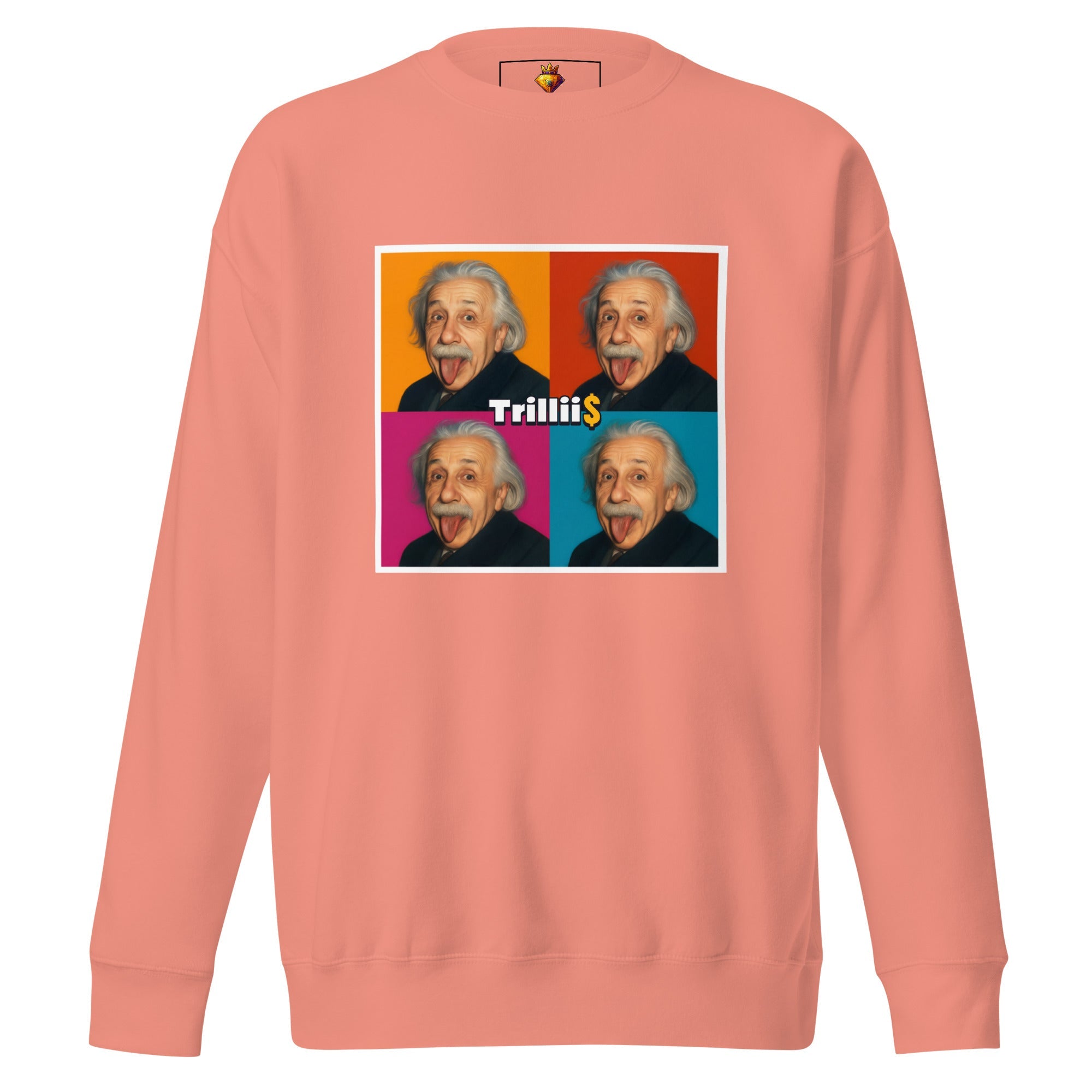 Einstein (Unisex Premium Sweatshirt - 0039) - Trillii