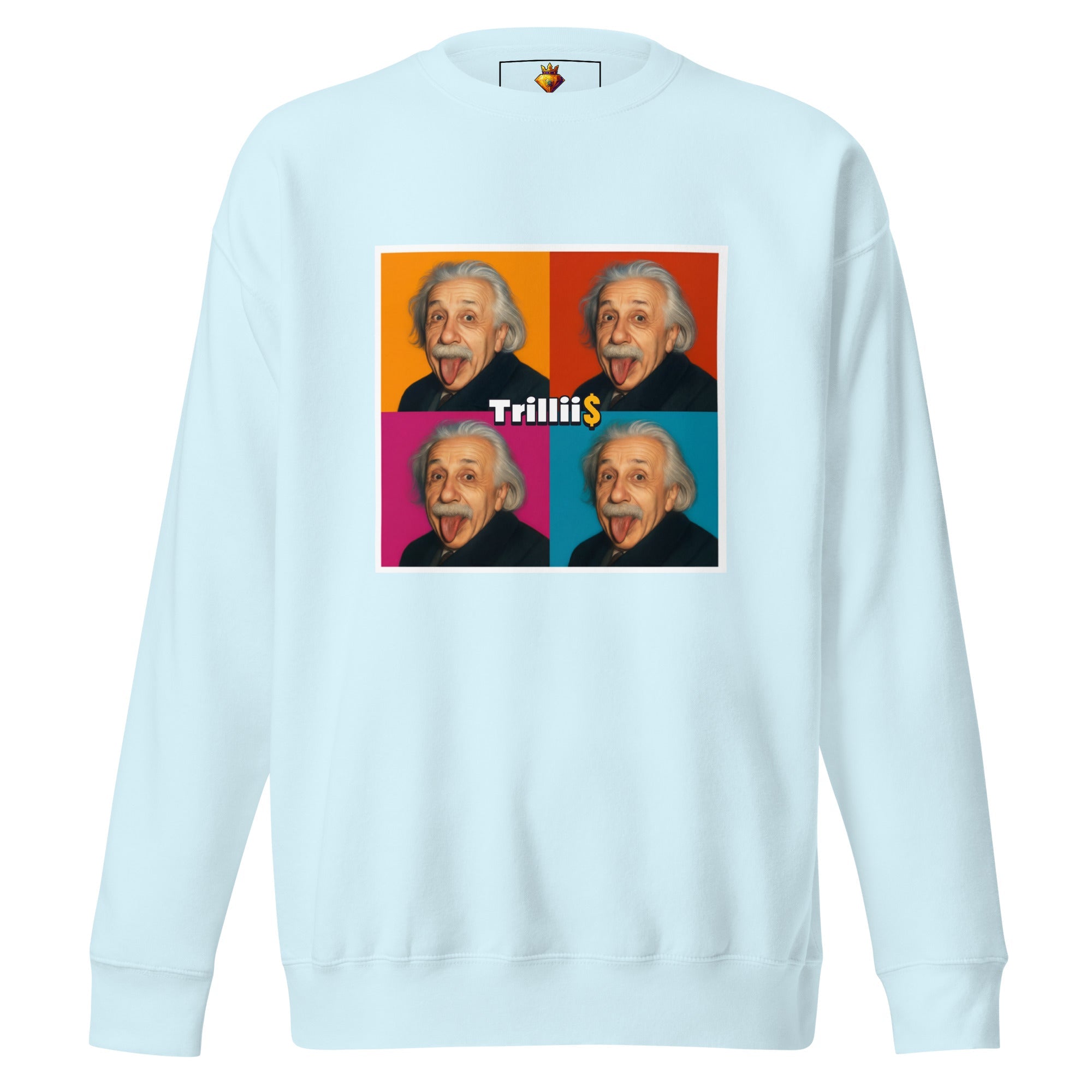 Einstein (Unisex Premium Sweatshirt - 0039) - Trillii
