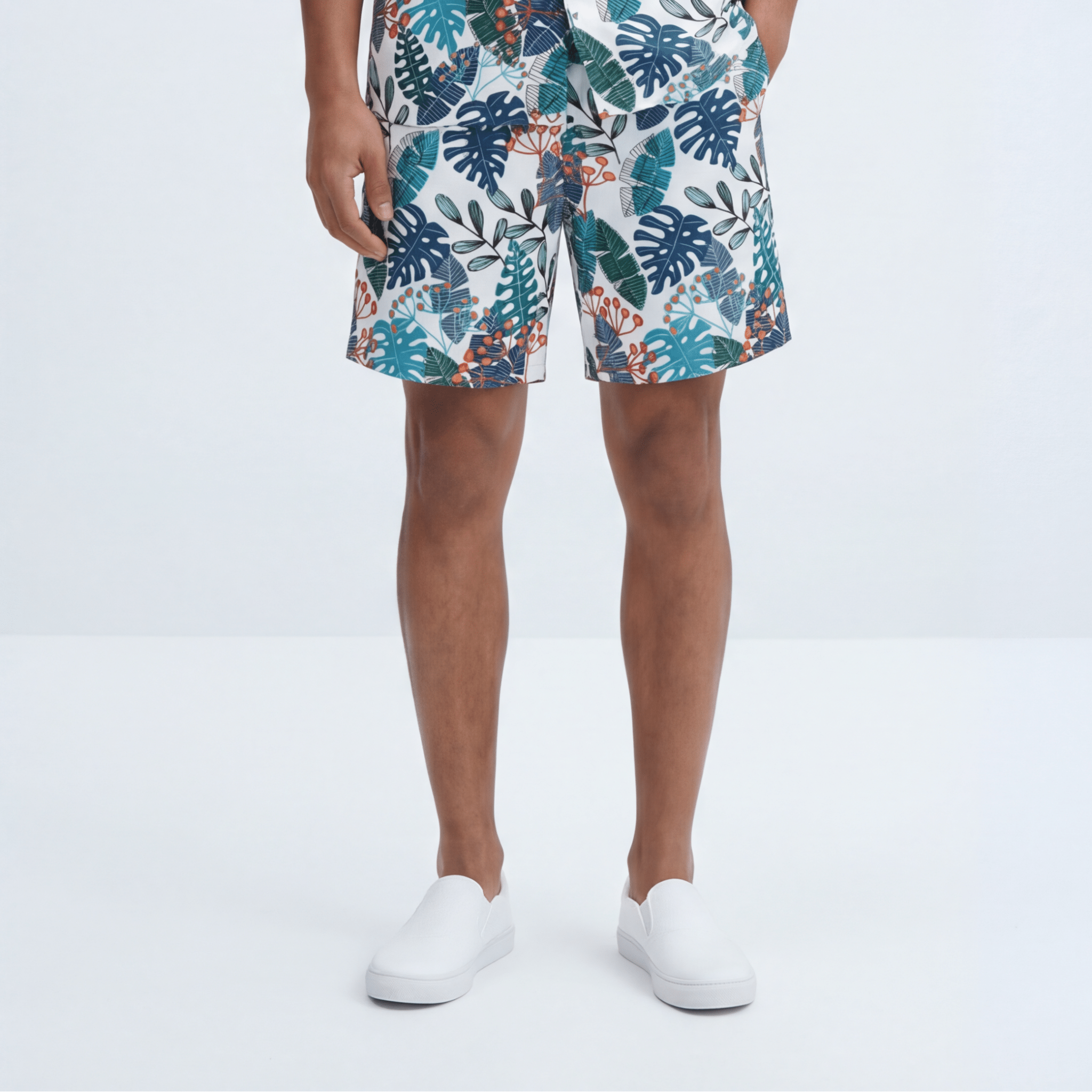 Everyone Leaves (Men's Shorts - FB0072) - Trillii