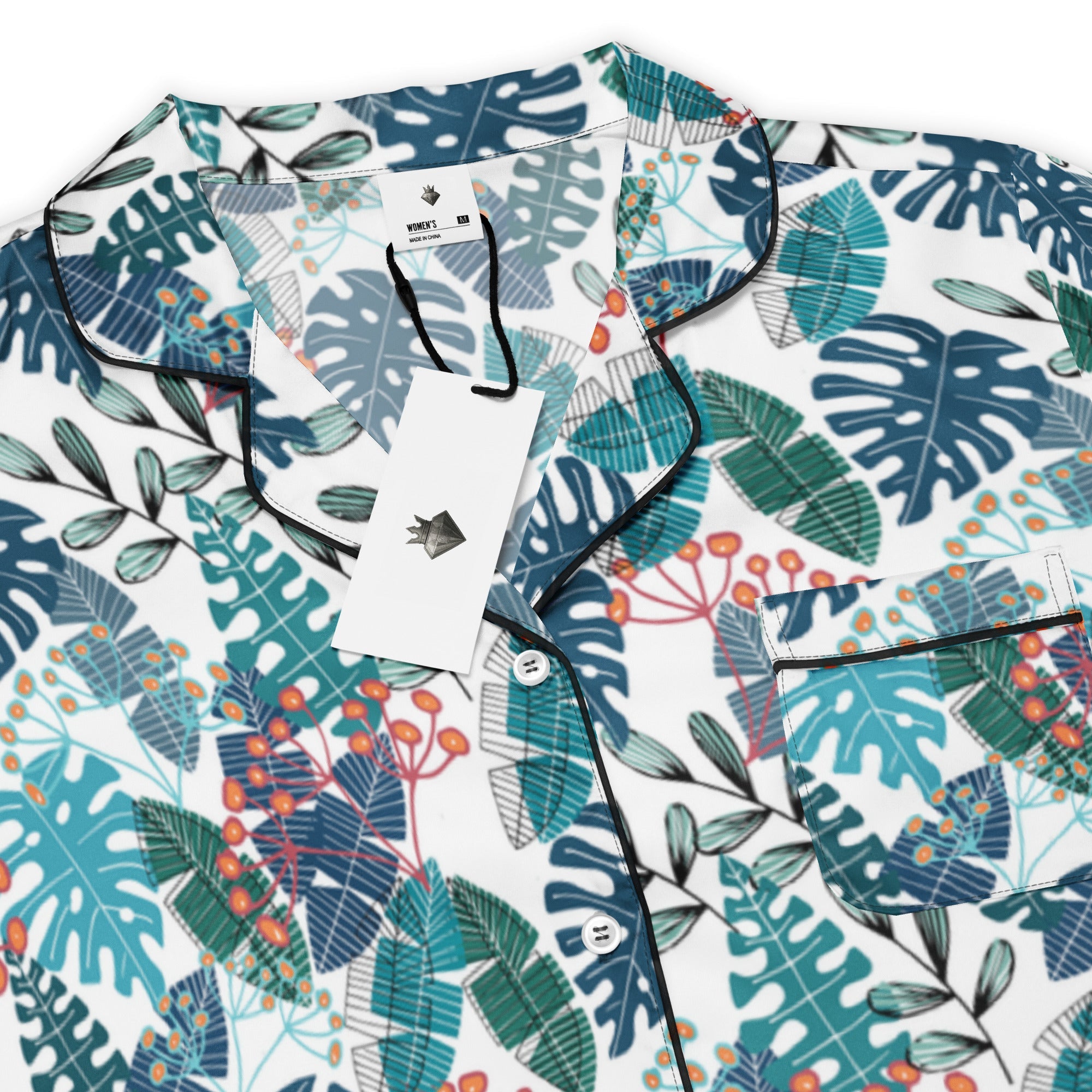 Everyone Leaves (Pajama Shirt (Short) - FB0072) - Trillii