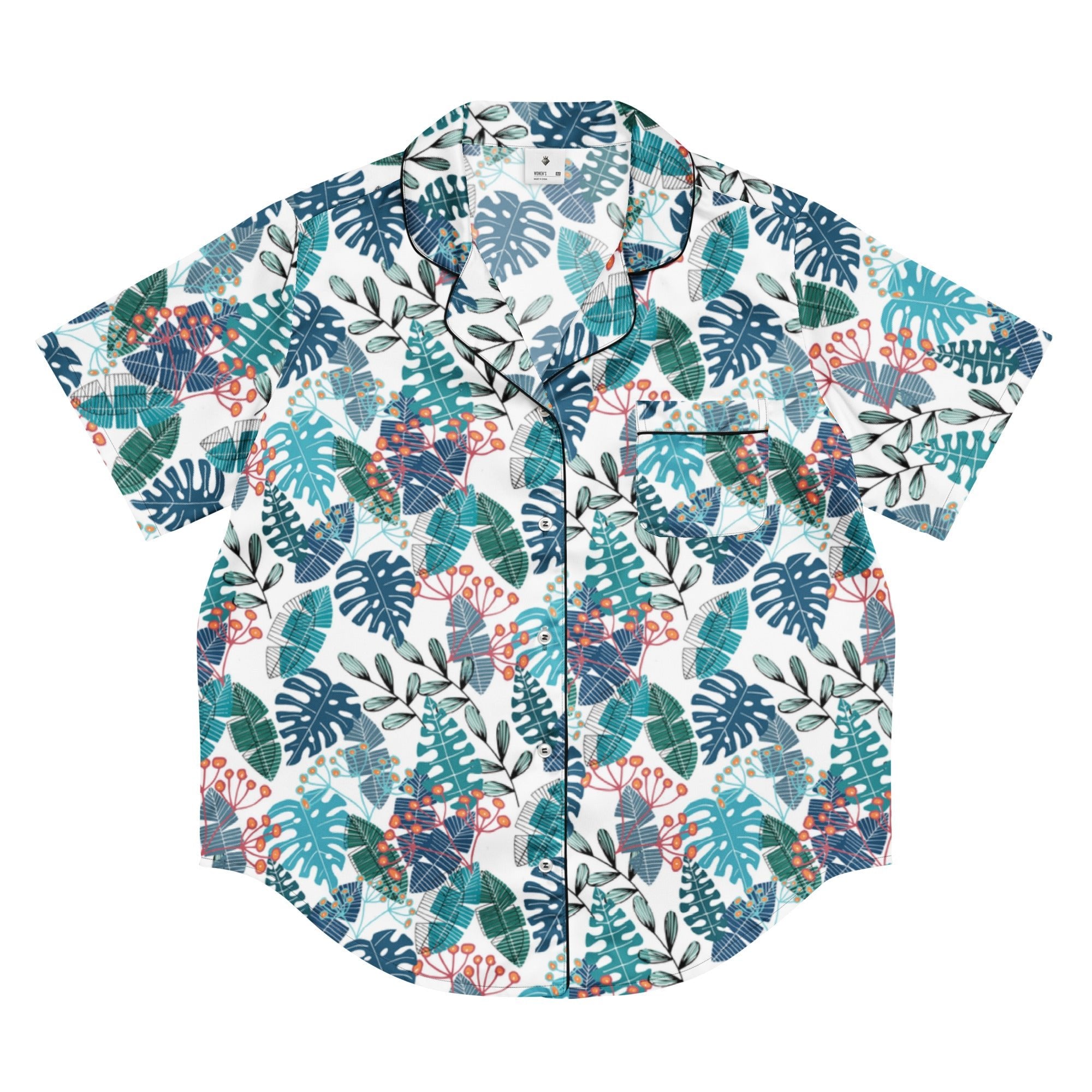 Everyone Leaves (Pajama Shirt (Short) - FB0072) - Trillii