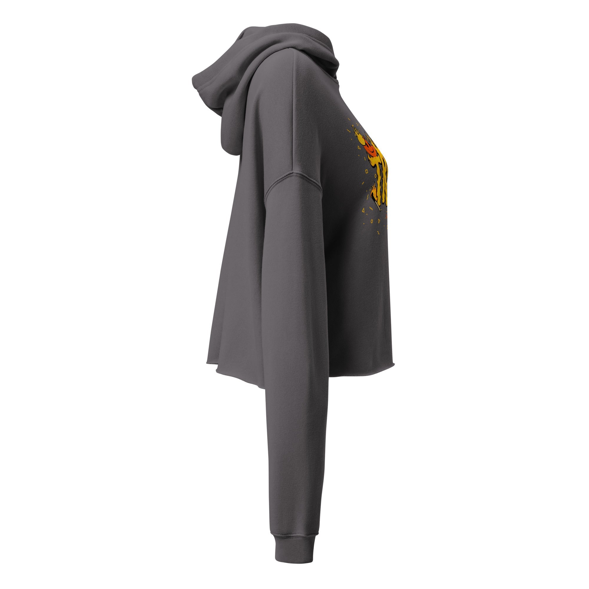 Everything is Fine (Crop Hoodie) - Trillii
