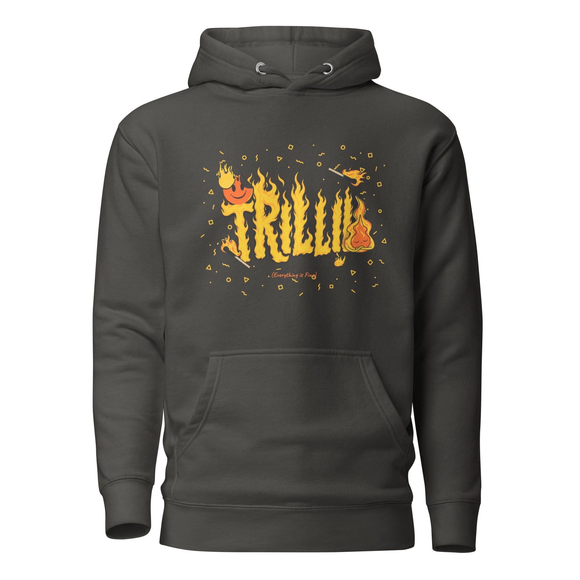 Everything is Fine (Unisex Hoodie) - Trillii
