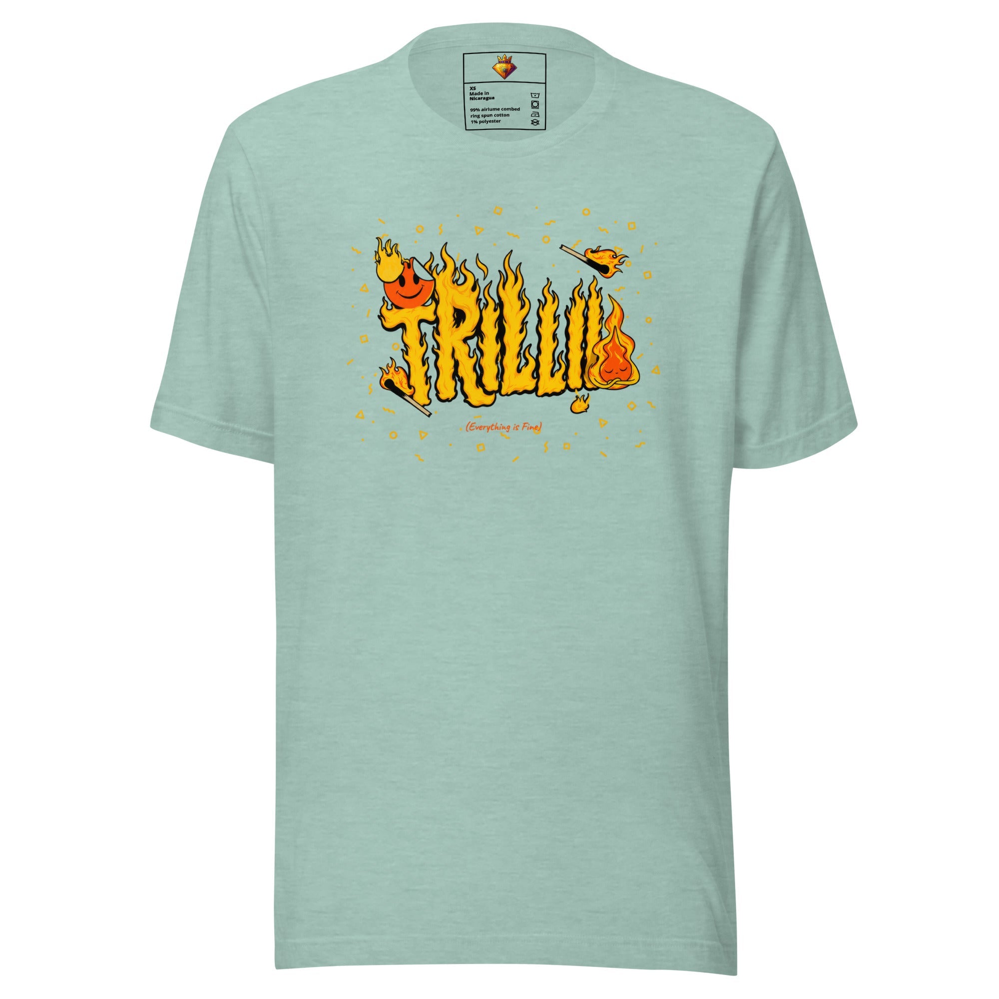 Everything is Fine (Unisex T-shirt) - Trillii