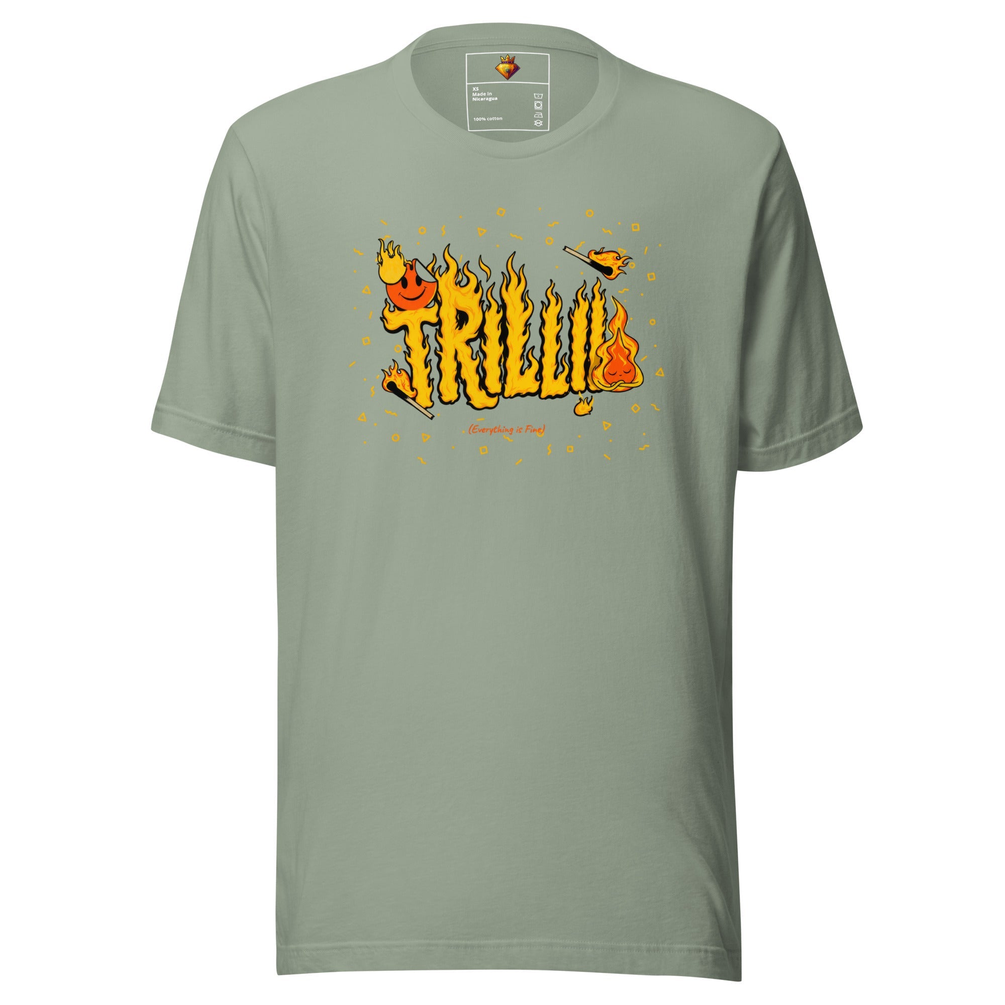 Everything is Fine (Unisex T-shirt) - Trillii